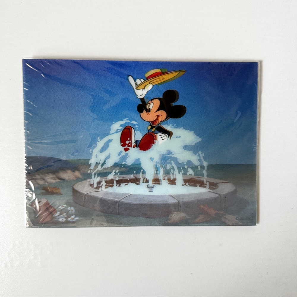 Commemorative Mickey Mouse Lithograph